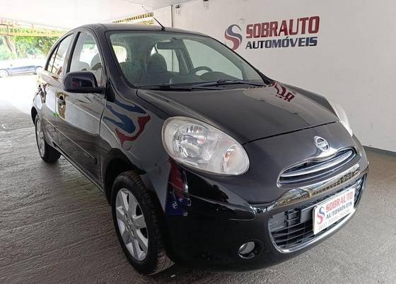 NISSAN MARCH 1.6 SV 16V FLEX 4P MANUAL NISSAN MARCH 1.6 SV 16V FLEX 4P MANUAL